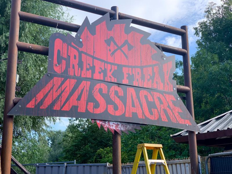 Fright Nights 2021 Construction Ramps Up