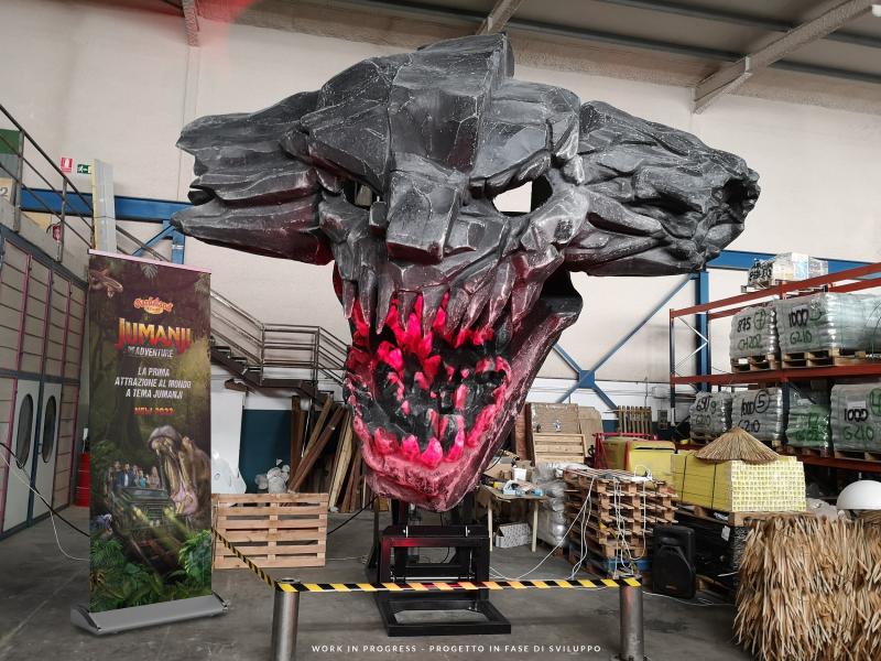Construction Work Continues For JUMANJI The Adventure at Gardaland
