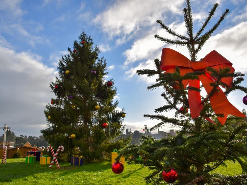 Alton Towers Christmas Market