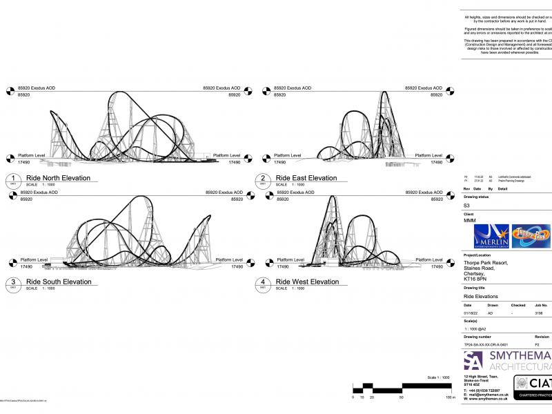 Thorpe Park Submit Project Exodus Plans