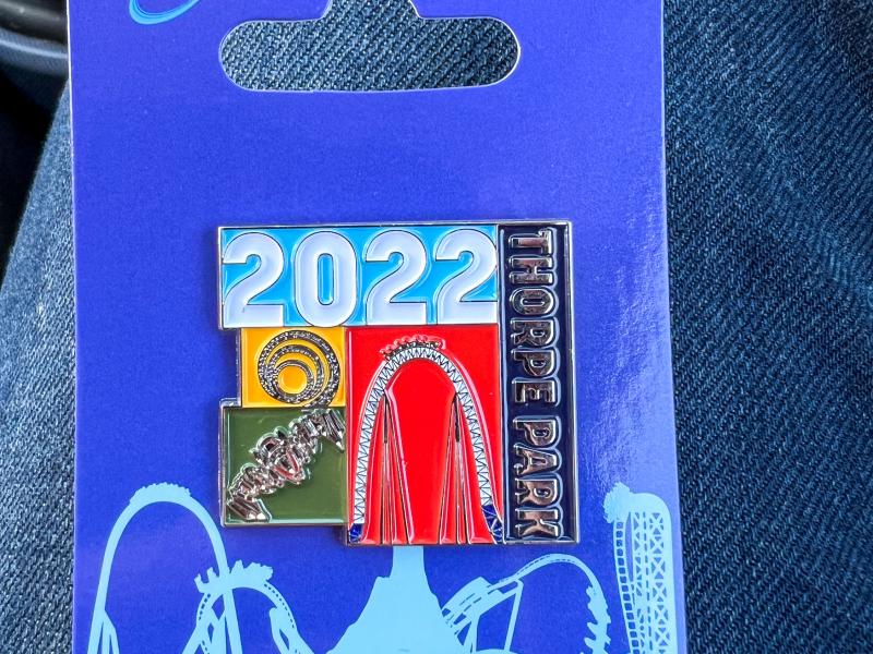 Thorpe Park 2022 Pin Badges Released