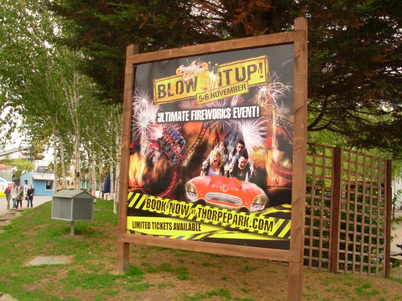 Thorpe Park Blows It Up Event