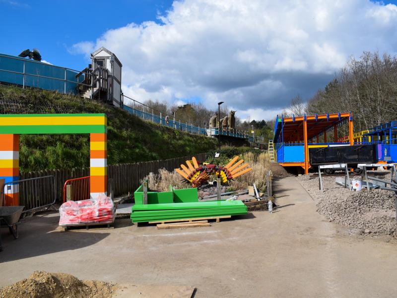 LEGOLAND Windsor Hill Train Station Rebuilt