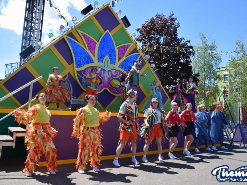 Thorpe Park 2022 Mardi Gras