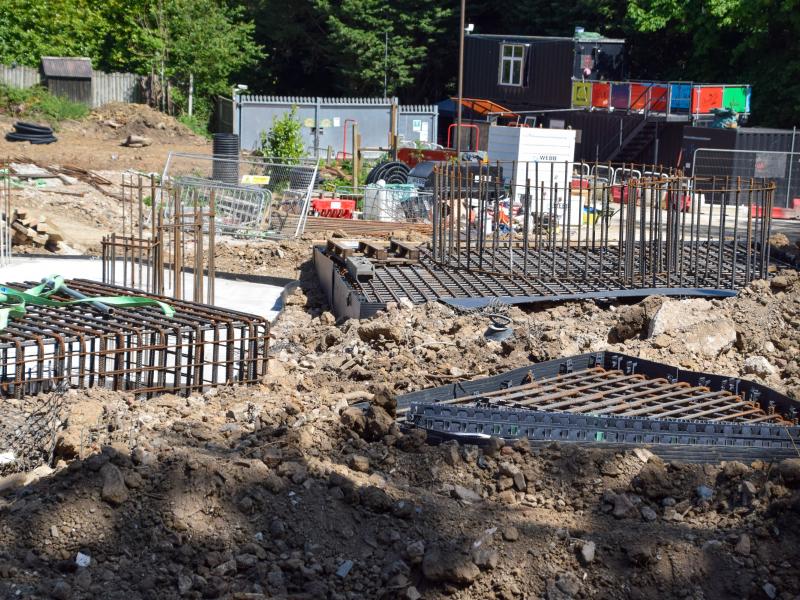 Project Amazon Rollercoaster Foundations Near Compilation