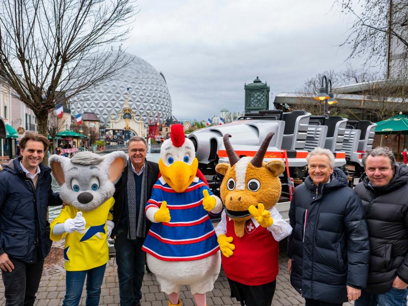 Europa-Park donates Eurosat roller coaster train to National Roller Coaster Museum