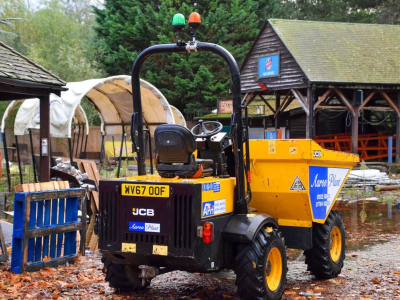 Goodbye Old Town Heavy Machinery Moves In