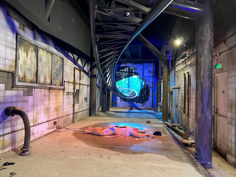 Saw The Ride Behind The Scenes