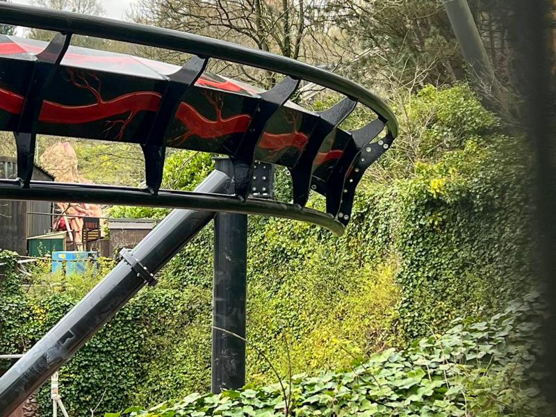 First Sections Of Nemesis Track Installed