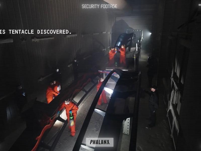 First Look At The New Track For The Nemesis Refurbishment