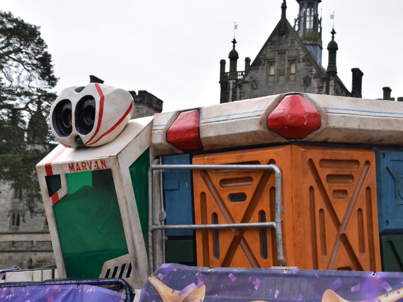 Alton Towers 2023 Mardi Gras Setup Begins