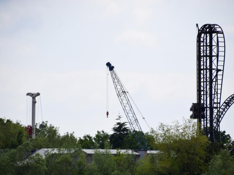 Crane Arrives At Project Exodus
