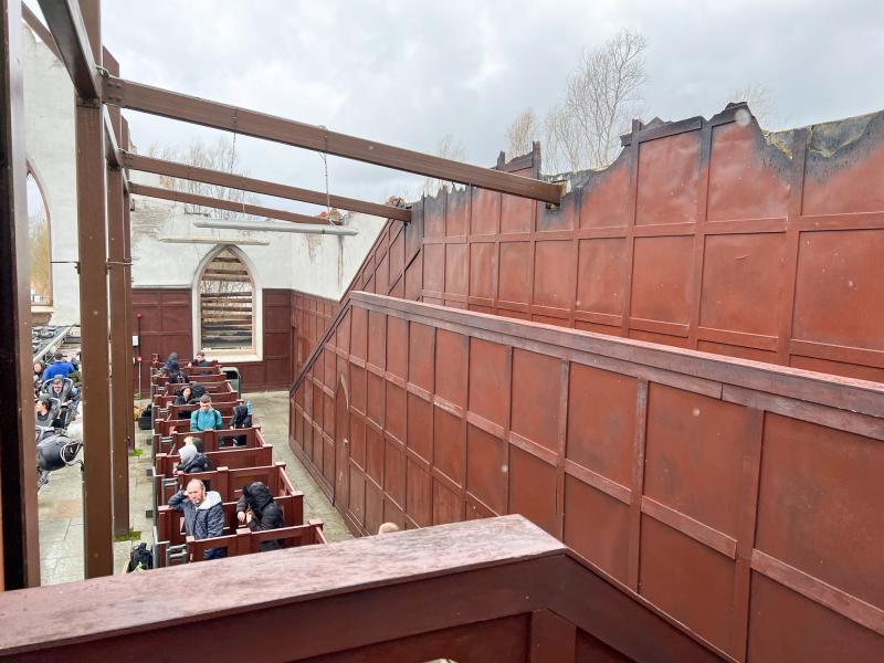 The Swarm Station At Thorpe Park Receives Repaint