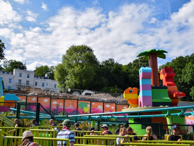 Ground Levelling Begins For 2024 Legoland Windsor Rollercoaster