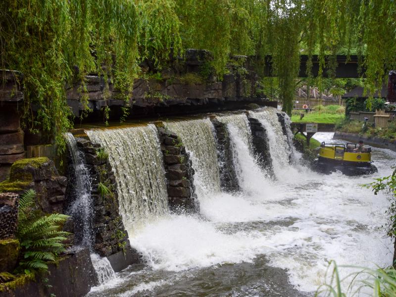 Alton Towers Rapids Waterfalls Return