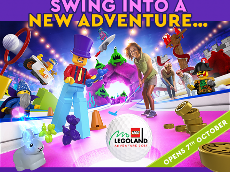 Swing into a new adventure At Legoland Windsor