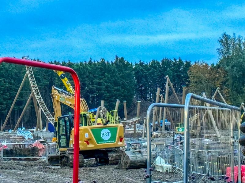 First Sections Of Track Installed For Hyperia