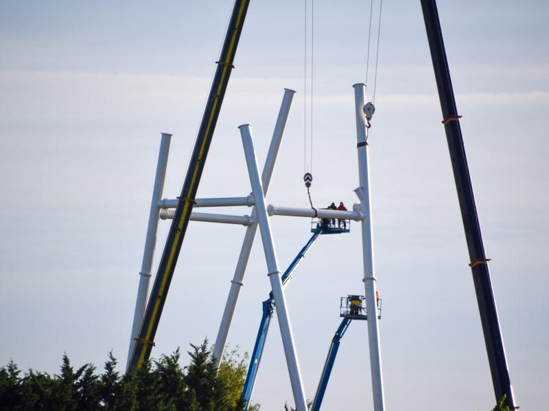 Hyperia Breaks Into The Thorpe Park Skyline