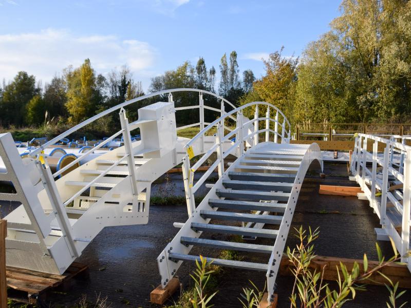 More Track And Lift Hill Sections Delivered For Hyperia