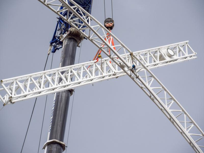Hyperia Lift Hill Completed