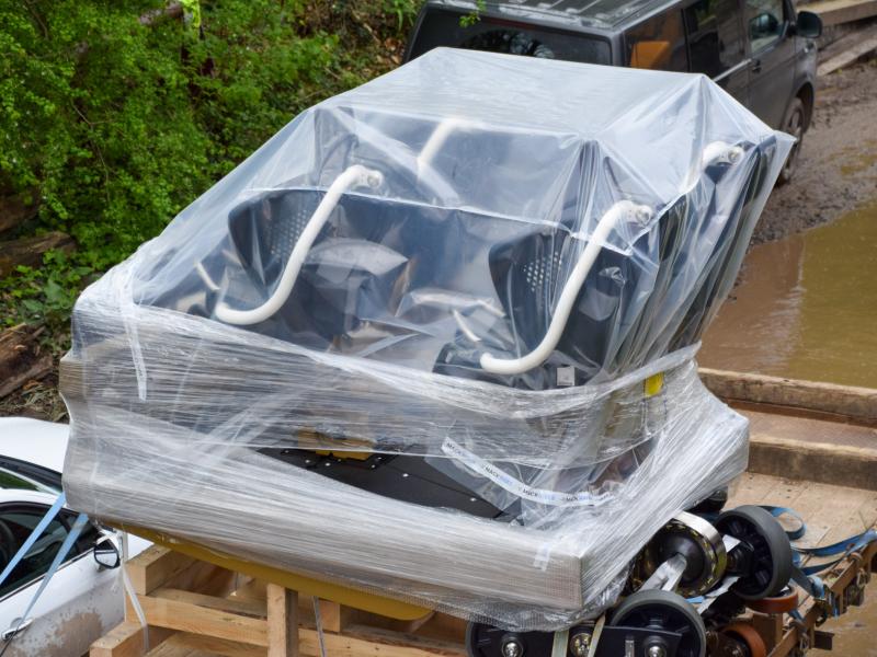 Hyperia Trains Delivered And Installed In Maintenance Bay