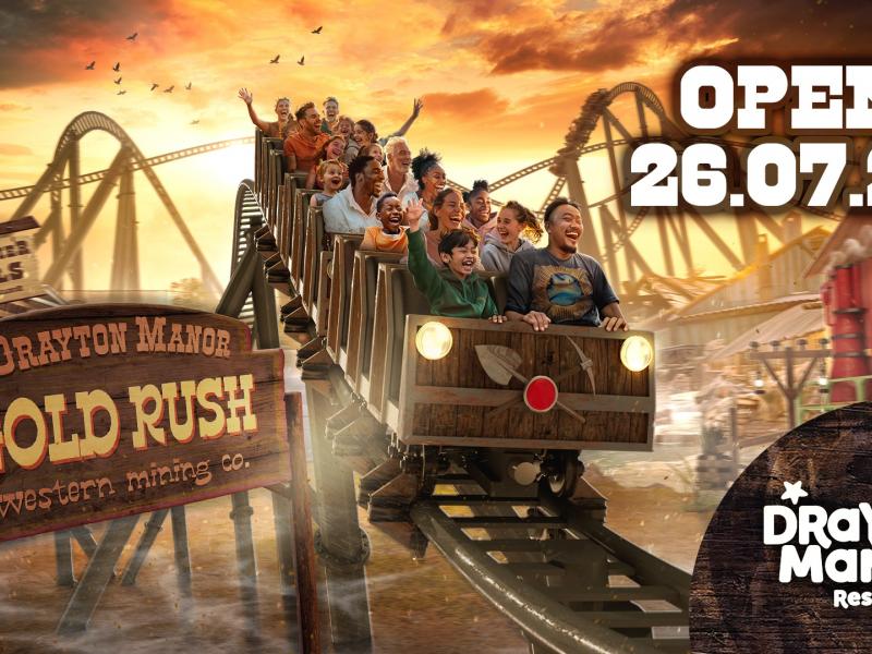 Gold Rush Opens 26th July at Drayton Manor