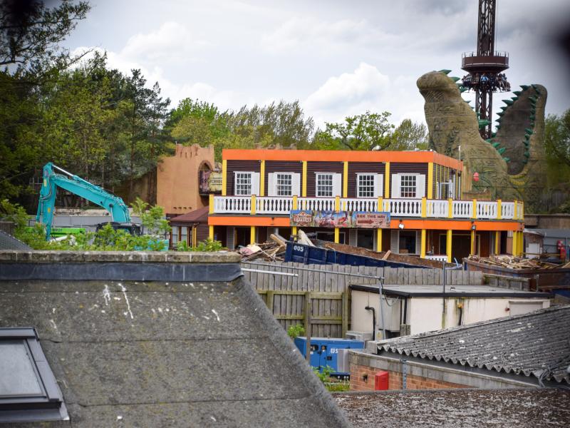 Mexicana Transformation at Chessington World of Adventures Moving Quickly