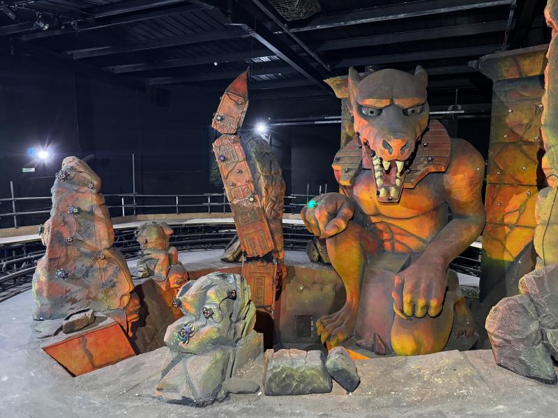 Tomb Blaster Behind The Scenes