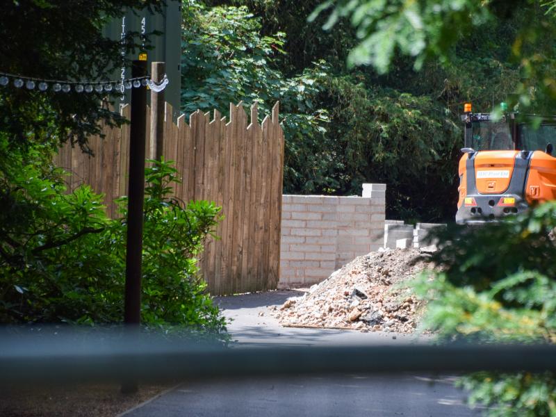 Scarefest 2025 New Maze Construction Begins at Alton Towers