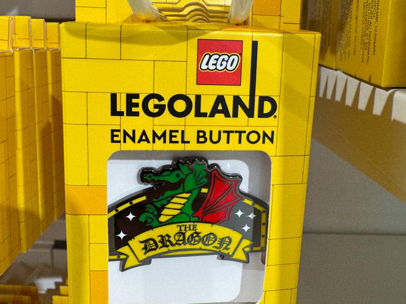 LEGOLAND Releases Second Wave of Pin Badges Featuring Ride Exclusives