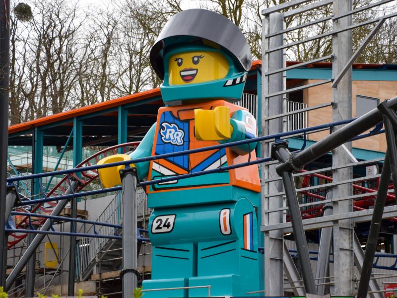 Minifigure Speedway Construction