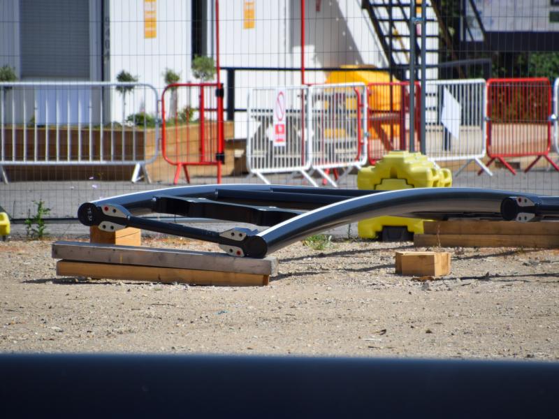 Chessington Minecraft Coaster Update Featuring New Track Delivery