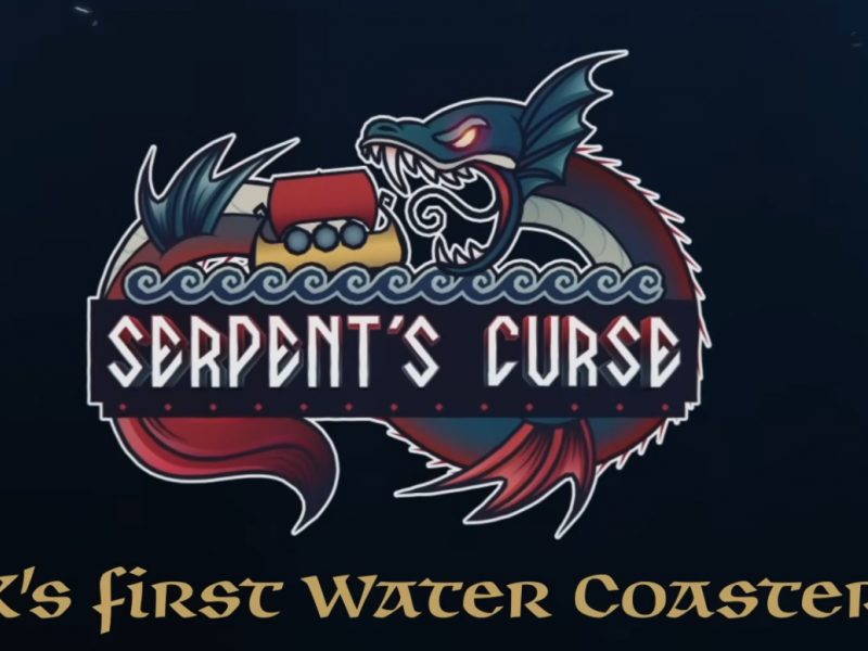 Paultons Park Announces Serpent's Curse Water Coaster for 2027