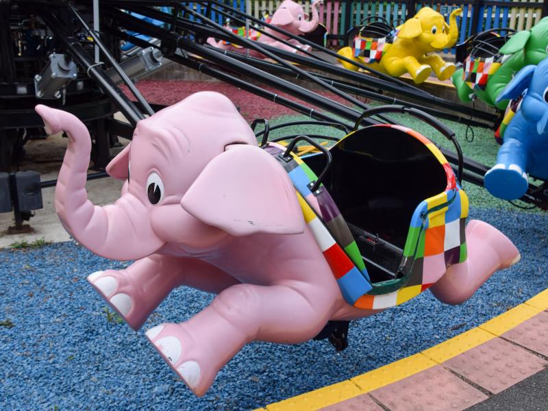Major Changes for Elmer’s Flying Jumbos at Chessington as Seatbelts Are Fitted