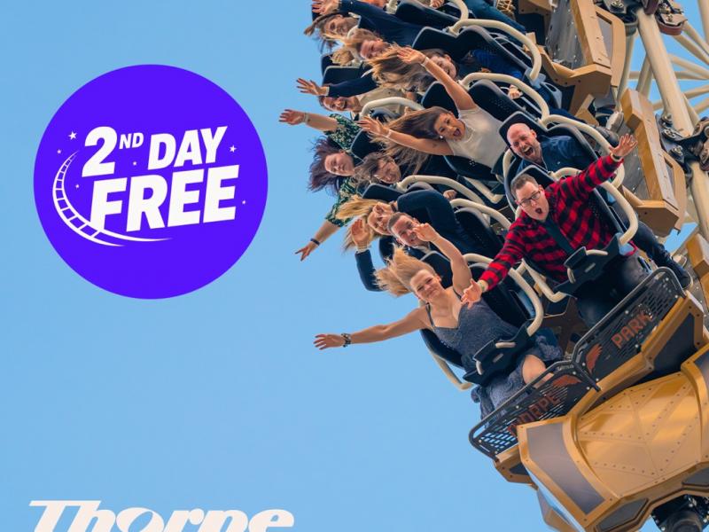 Thorpe Park 2nd Day Free