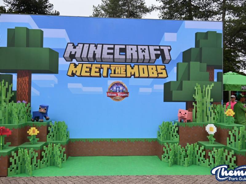 Alton Towers Minecraft Meet the Mobs