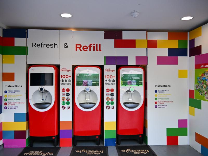 LEGOLAND Entrance Freestyle Refill Station