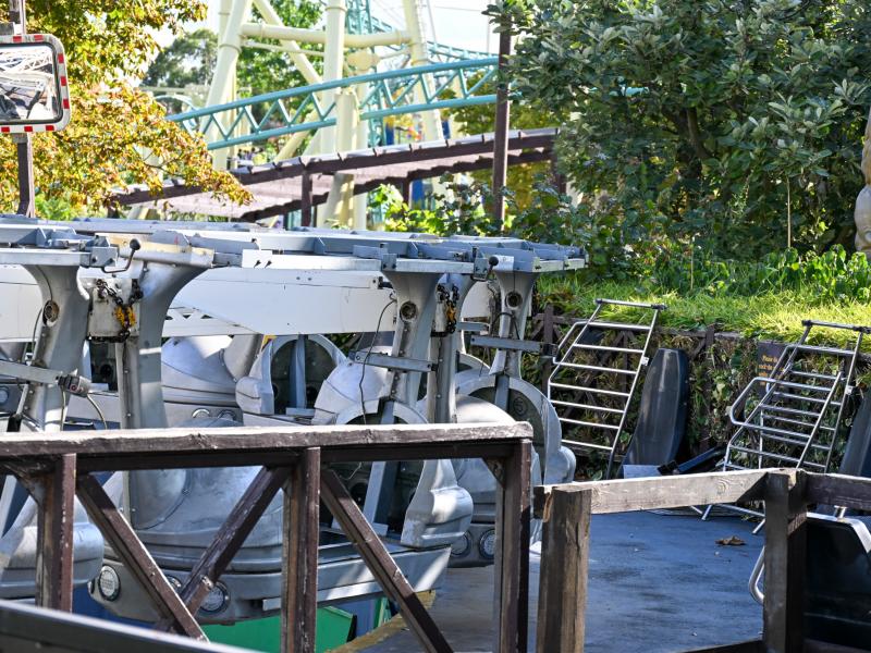 Zodiac Still Closed at Thorpe Park as Ride Vehicles Are Stripped