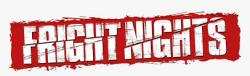 Fright Nights logo history