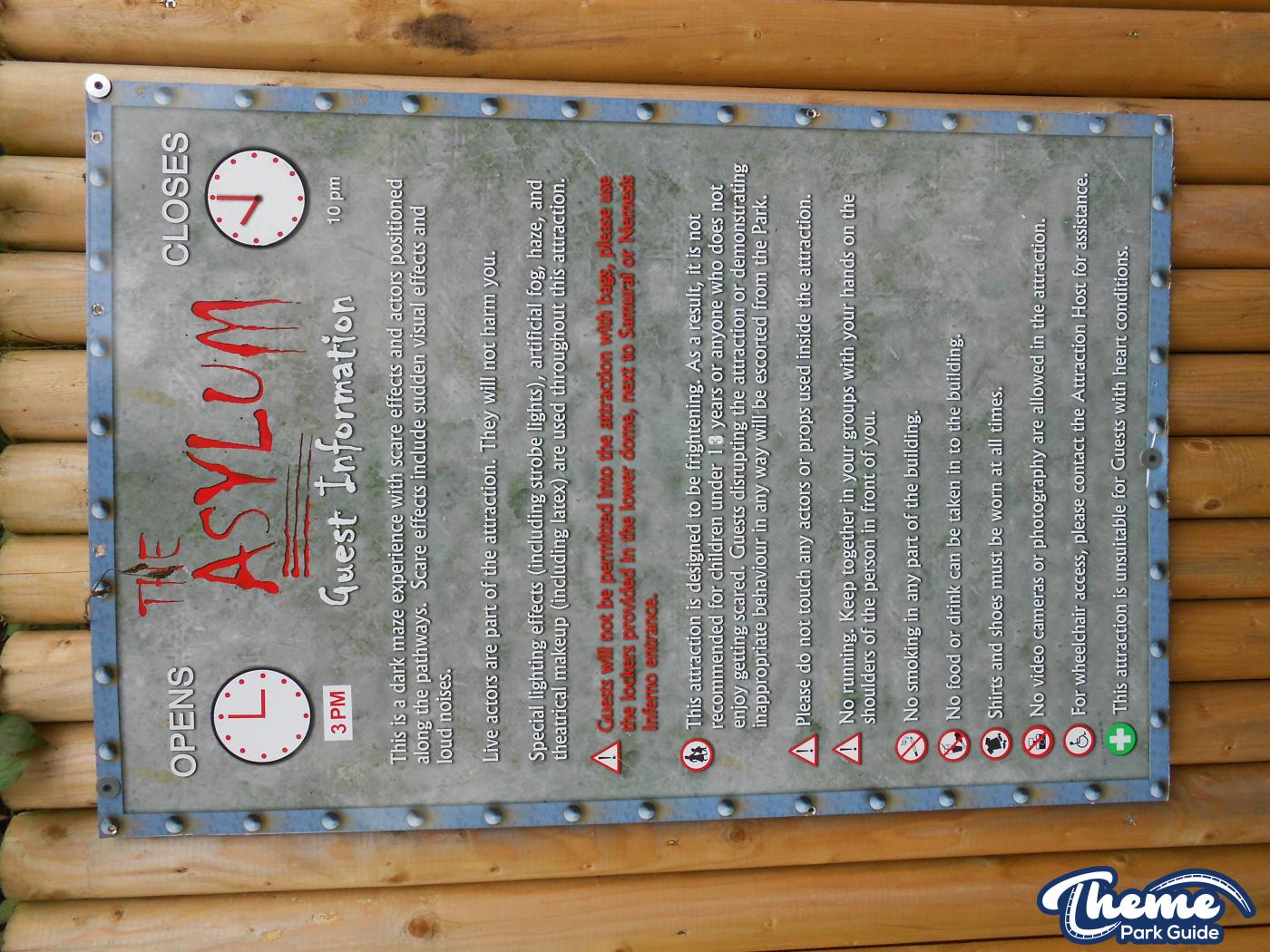 Thorpe Park - Fright Nights 2013