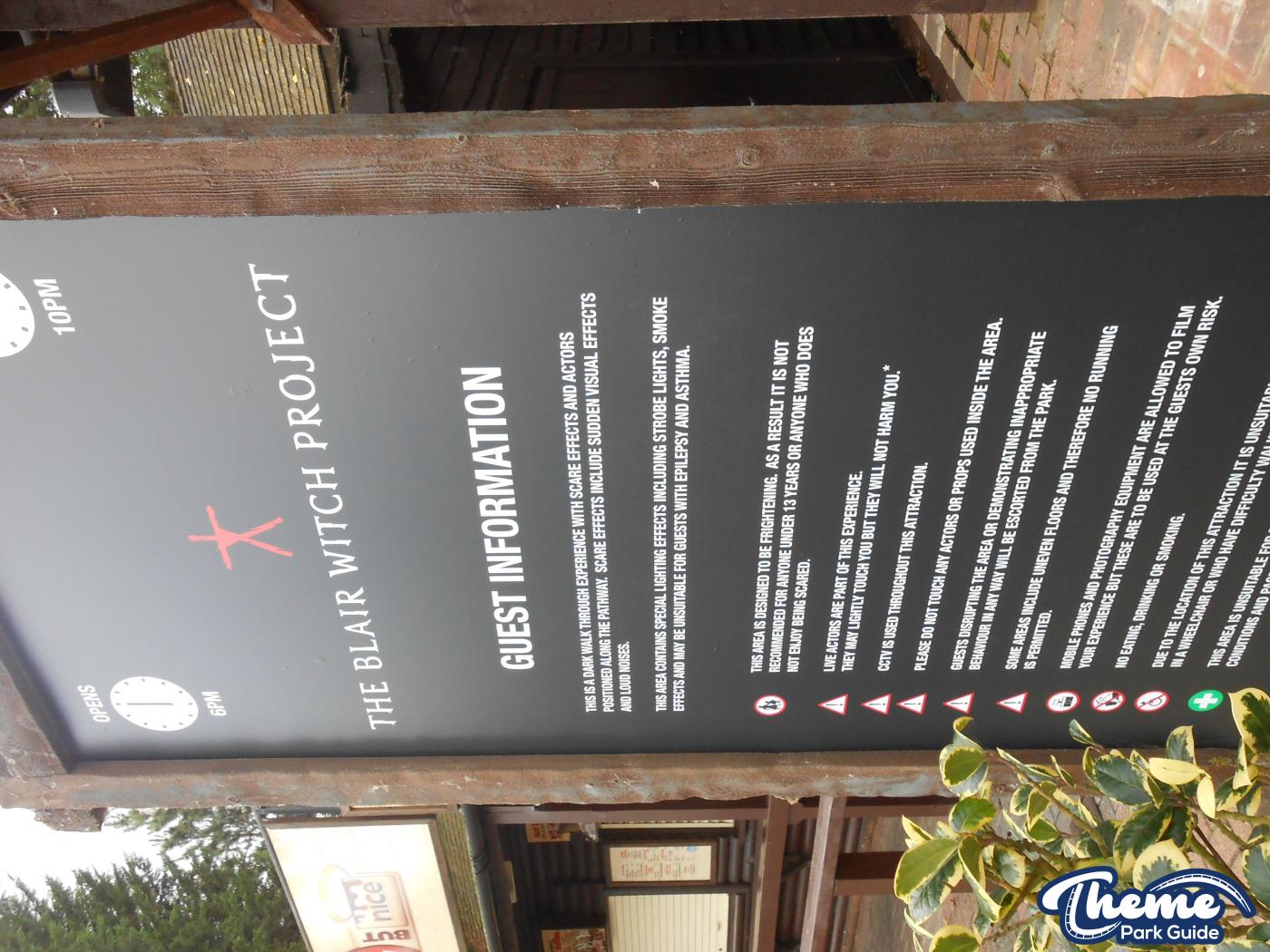 Thorpe Park - Fright Nights 2013
