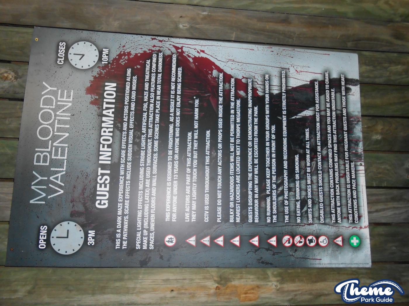 Thorpe Park - Fright Nights 2013