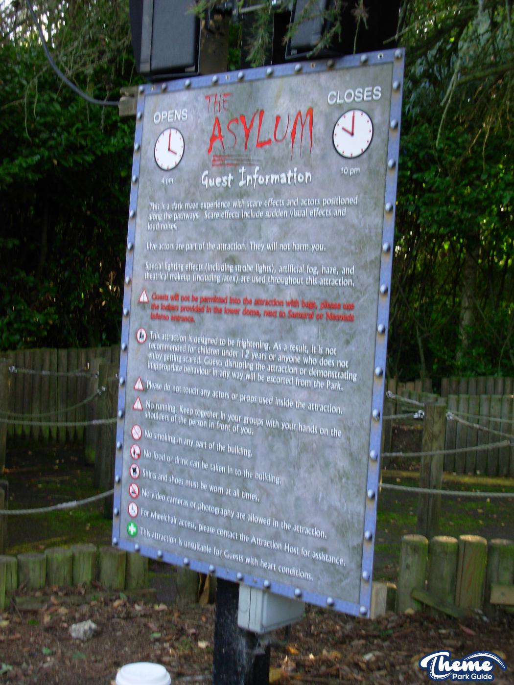 Thorpe Park - Fright Nights 2011