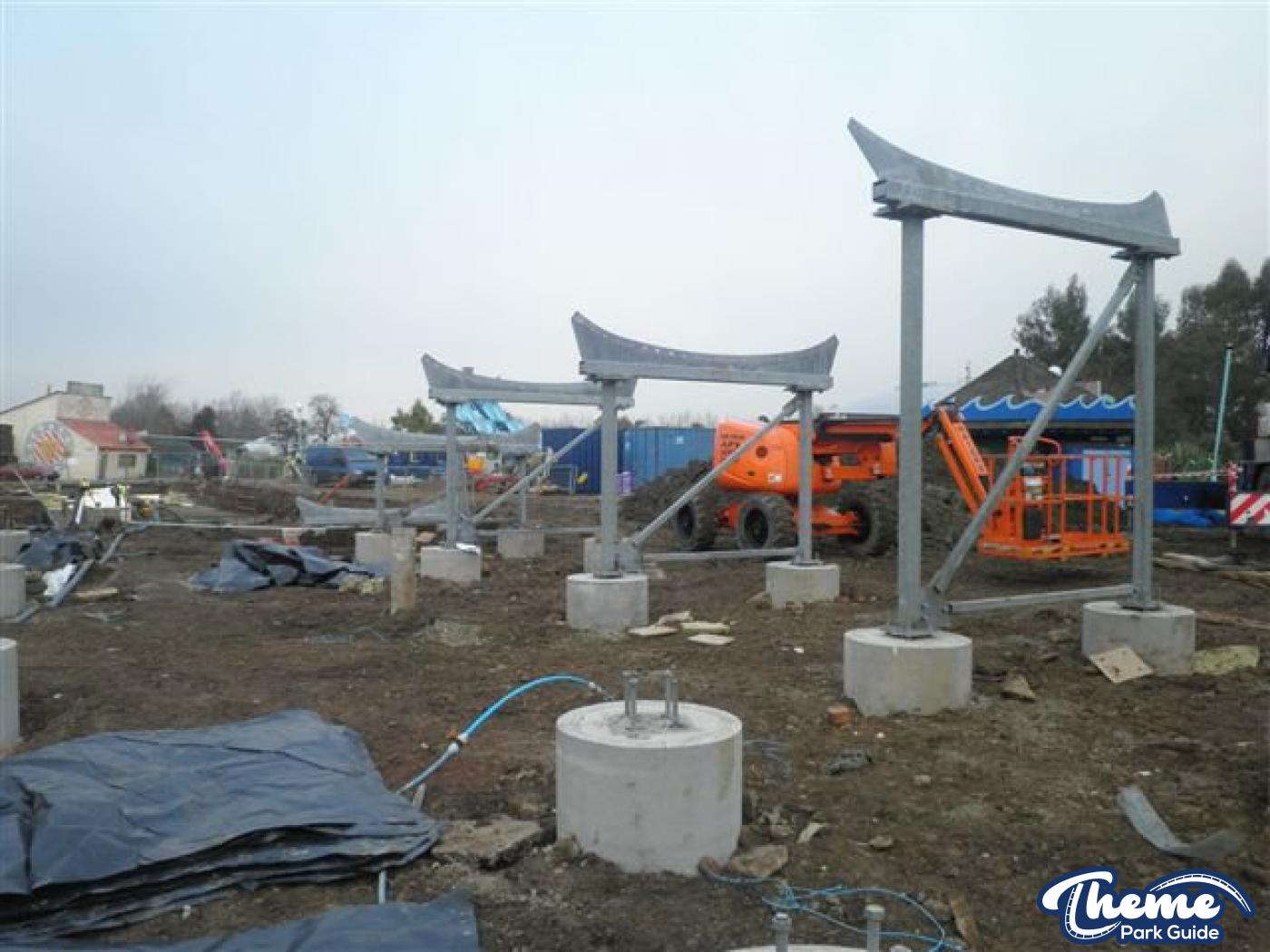 , Main Structure Work Begins