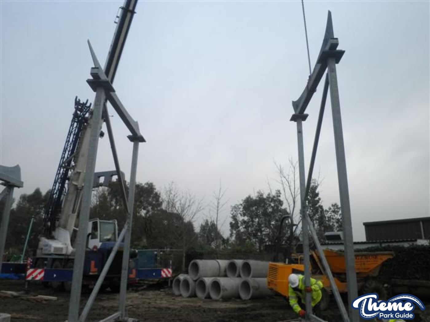 , Main Structure Work Begins