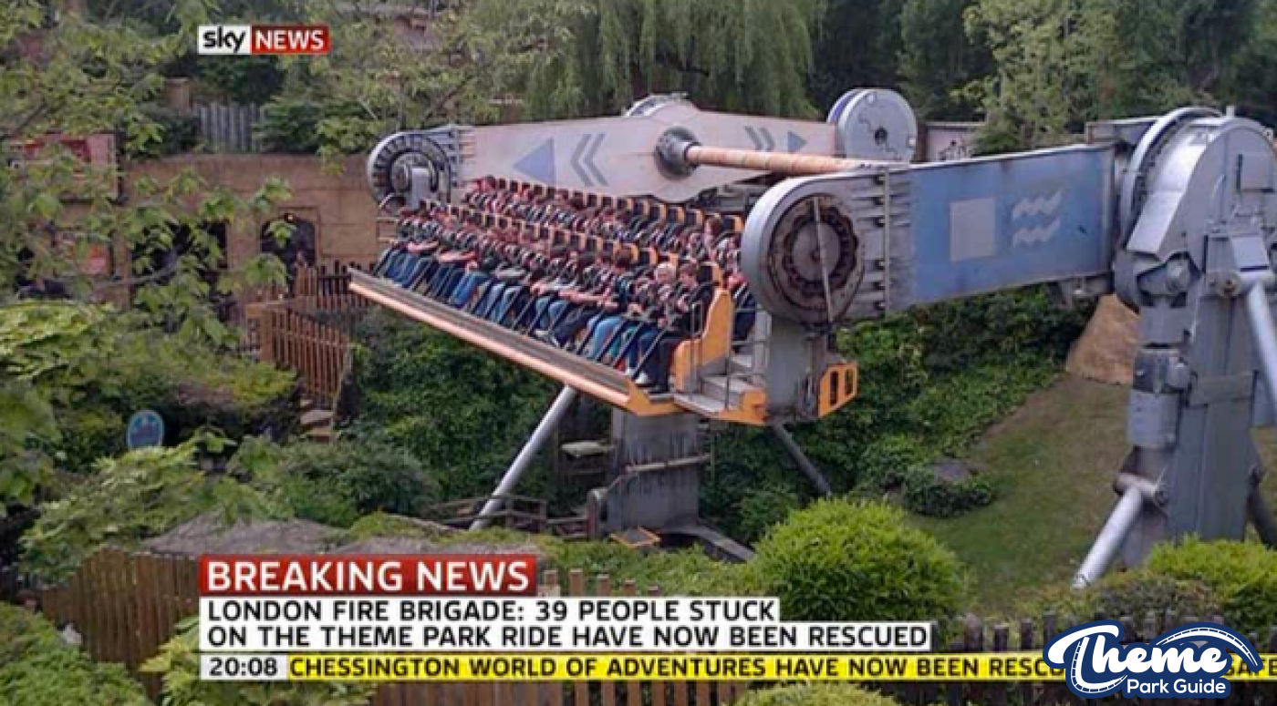 Rameses Revenge riders cut free after technical problems