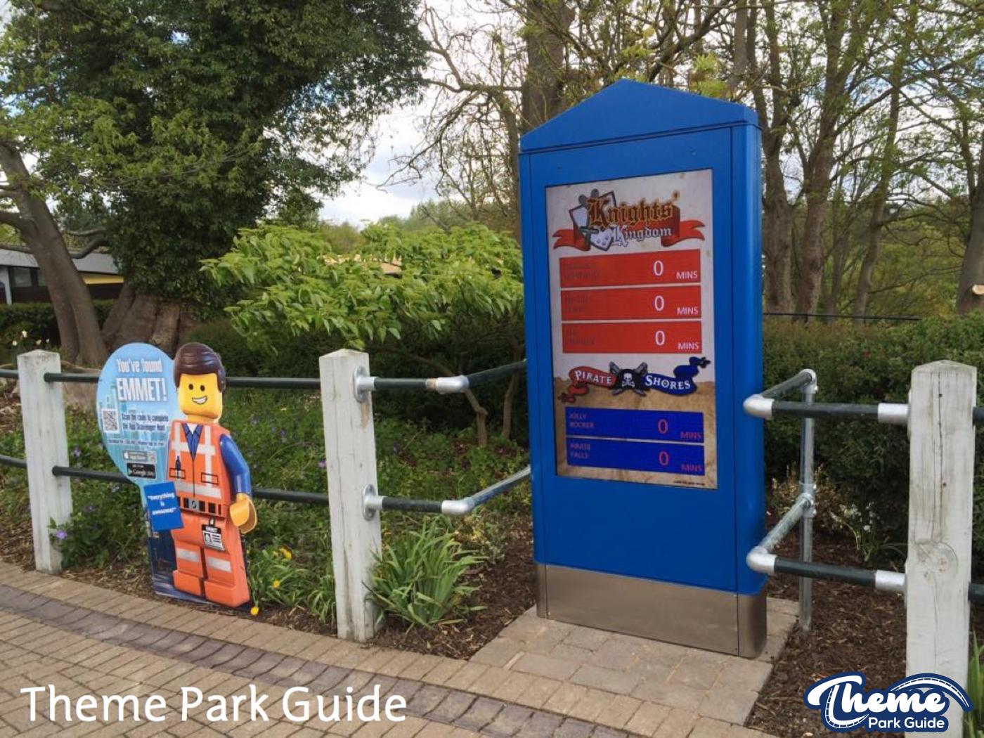 New Queue Time Boards At Legoland Windsor