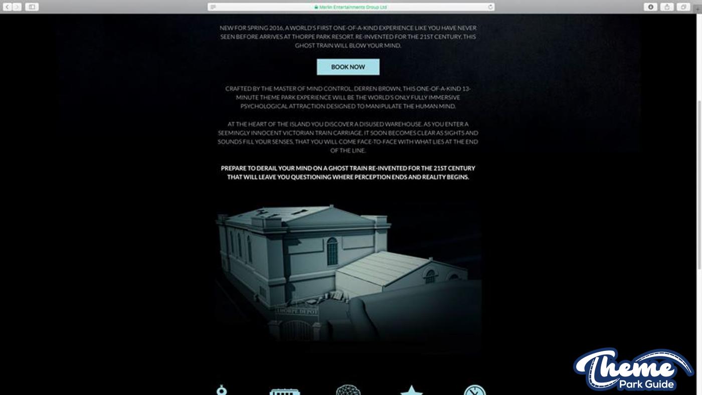 , Derren Browns Ghost Train! New for 2016
