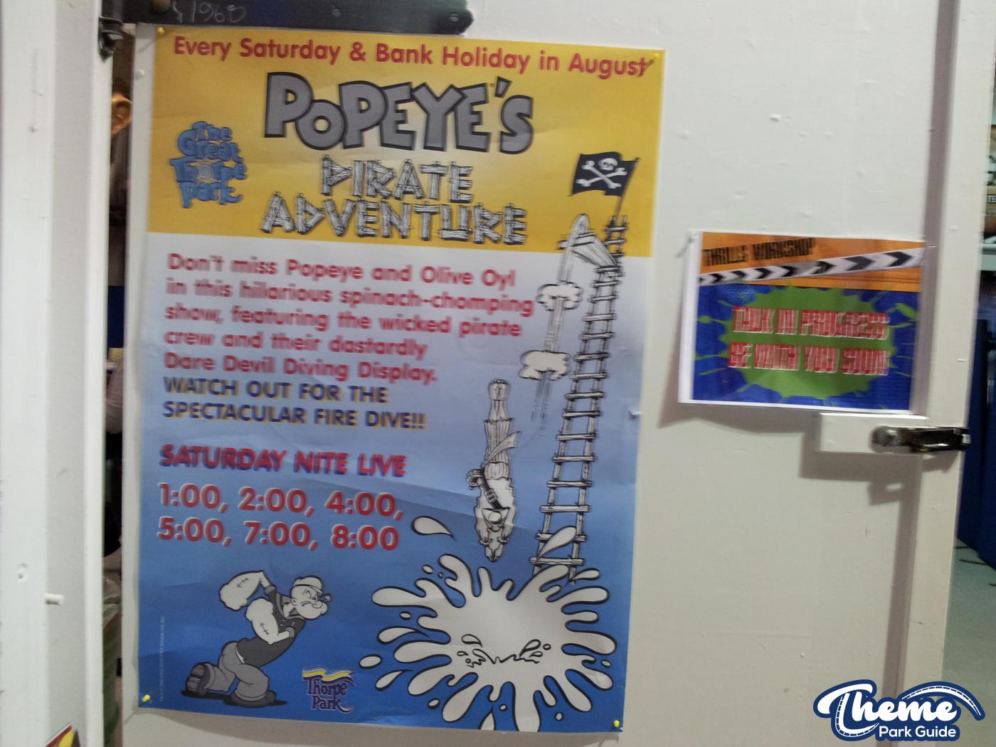Thorpe Park Thrills Workshop -