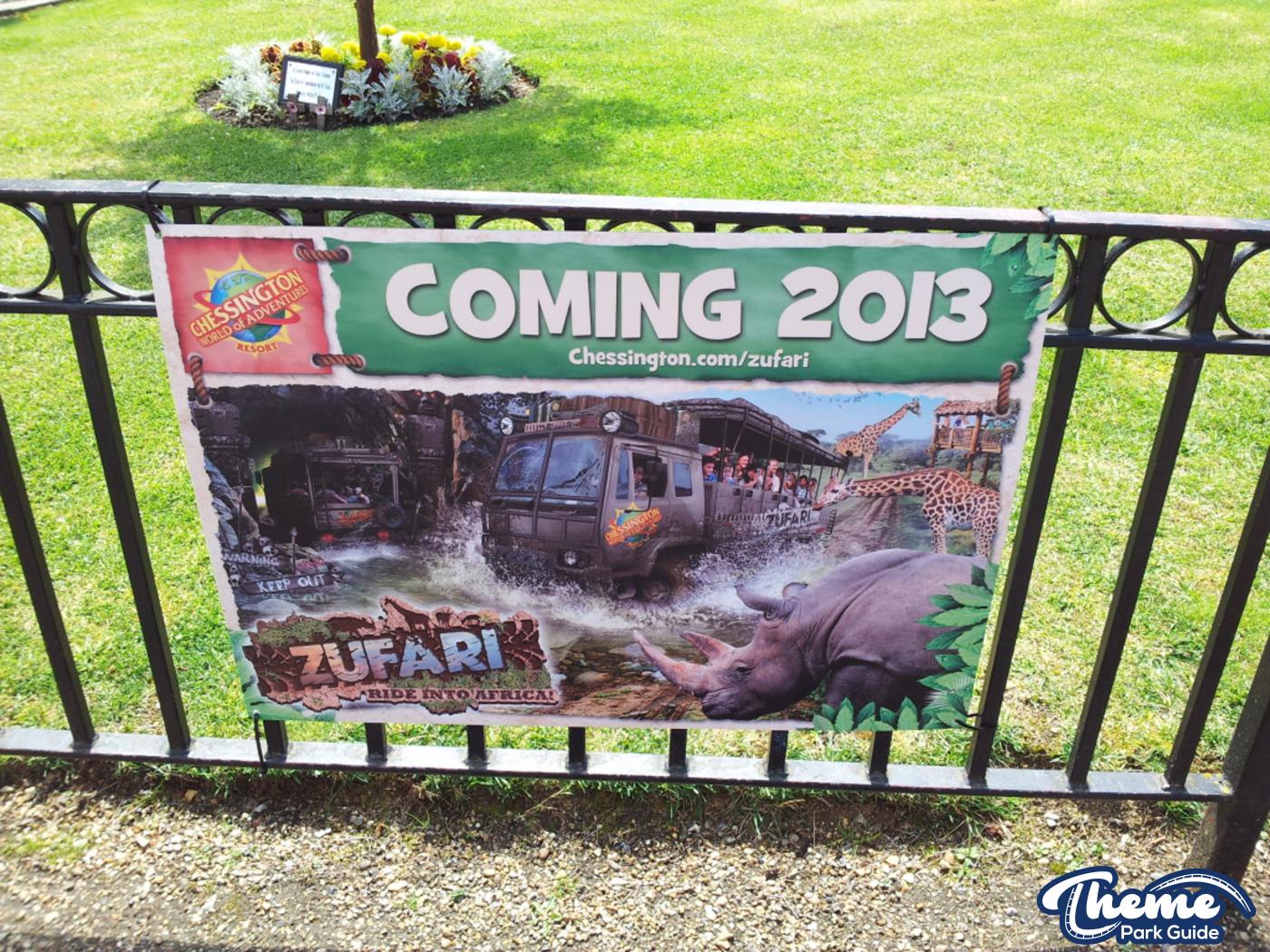 Zufari ride into Africa opening 2013